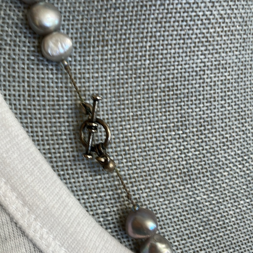 Handmade Freshwater Pearl Tassel Necklace - Picture 5 of 5